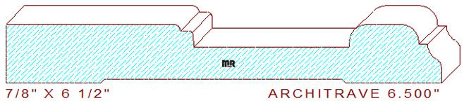 Architrave/Header 6-1/2" 