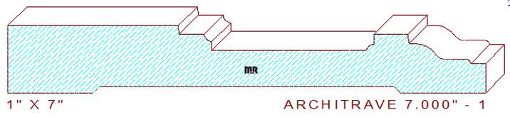 Architrave/Header 7" - 1 Architrave/Header 7" - 1