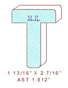 T-Astragal 1-13/16"