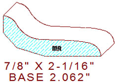 Baseboard 2-1/16"