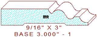 Baseboard 3" - 1