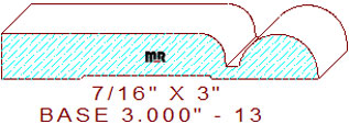Baseboard 3" - 13 Baseboard 3" - 13