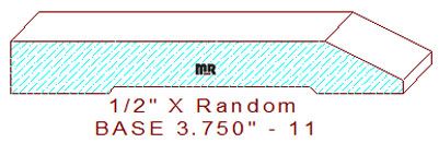 Baseboard 3-3/4" - 11