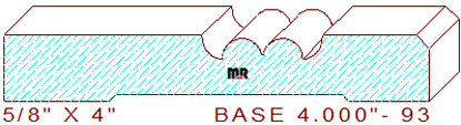 Baseboard 4" - 93