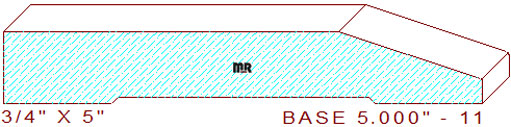 Baseboard 5" - 11 Baseboard 5" - 11