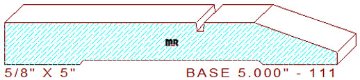 Baseboard 5" - 111