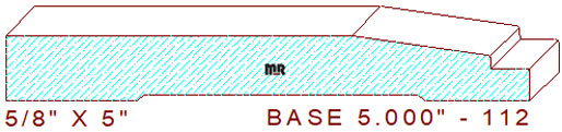 Baseboard 5" - 112 Baseboard 5" - 112