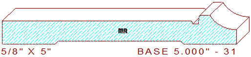 Baseboard 5" - 31