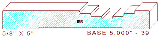 Baseboard 5" - 39 Baseboard 5" - 39