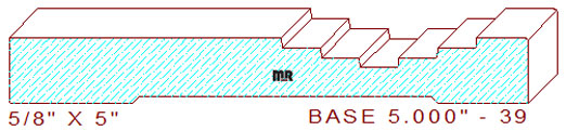 Baseboard 5" - 39