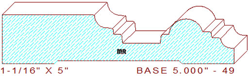 Baseboard 5" - 49