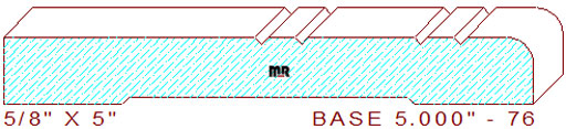 Baseboard 5" - 76