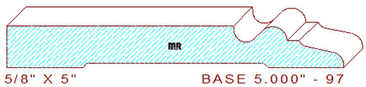 Baseboard 5" - 97