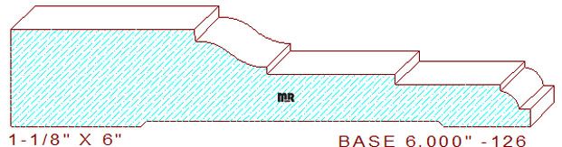 Baseboard 6" - 126