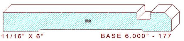 Baseboard 6" - 177