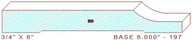 Baseboard 6" - 197