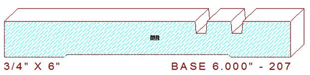 Baseboard 6" - 207