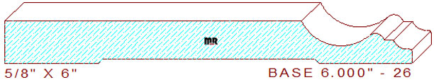 Baseboard 6" - 26