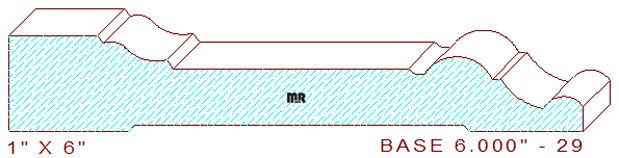 Baseboard 6" - 29