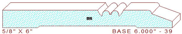 Baseboard 6" - 39 Baseboard 6" - 39