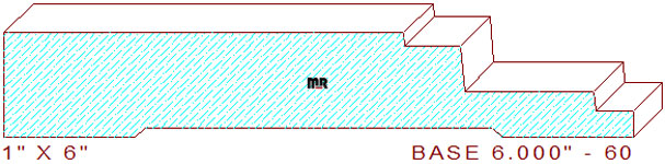 Baseboard 6" - 60 Baseboard 6" - 60