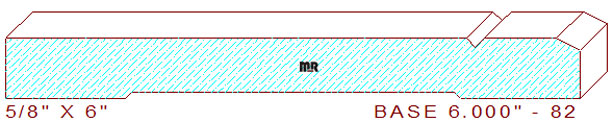 Baseboard 6" - 82 Baseboard 6" - 82