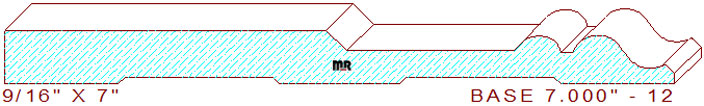 Baseboard 7" - 12 Baseboard 7" - 12