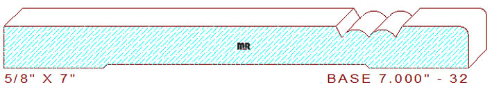 Baseboard 7" - 32