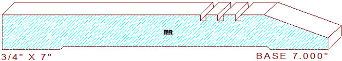 Baseboard 7" Baseboard 7"