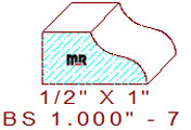 Base Shoe 1" - 7 Base Shoe 1" - 7