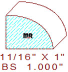 Base Shoe 1" Base Shoe 1"
