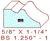 Base Shoe 1-1/4" - 1 Base Shoe 1-1/4" - 1