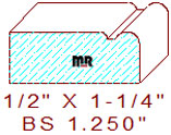 Base Shoe 1-1/4" Base Shoe 1-1/4"