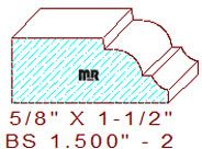 Base Shoe 1-1/2" - 2