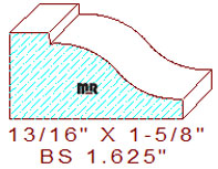 Base Shoe 1-5/8" Base Shoe 1-5/8"