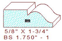 Base Shoe 1-3/4" - 1