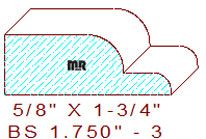 Base Shoe 1-3/4" - 3 Base Shoe 1-3/4" - 3