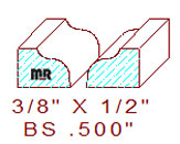 Base Shoe 1/2" Base Shoe 1/2"