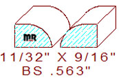Base Shoe 9/16" Base Shoe 9/16"