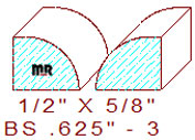 Base Shoe 5/8" - 3 Base Shoe 5/8" - 3