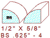 Base Shoe 5/8" - 4 Base Shoe 5/8" - 4