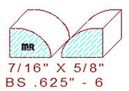 Base Shoe 5/8" - 6