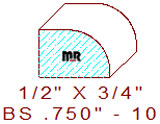 Base Shoe 3/4" - 10 Base Shoe 3/4" - 10