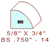 Base Shoe 3/4" - 14 Base Shoe 3/4" - 14