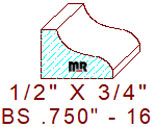 Base Shoe 3/4" - 16 Base Shoe 3/4" - 16