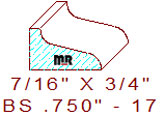Base Shoe 3/4" - 17 Base Shoe 3/4" - 17