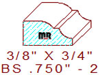 Base Shoe 3/4" - 2 Base Shoe 3/4" - 2