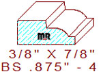 Base Shoe 7/8" - 4 Base Shoe 7/8" - 4