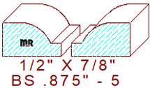Base Shoe 7/8" - 5 Base Shoe 7/8" - 5