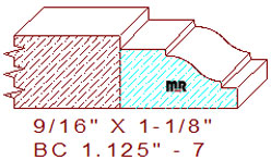 Base Cap 1-1/8" - 7 Base Cap 1-1/8" - 7